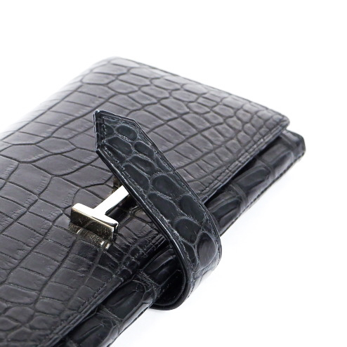 ナイルクロコダイル】 H金具 長財布 lgw015