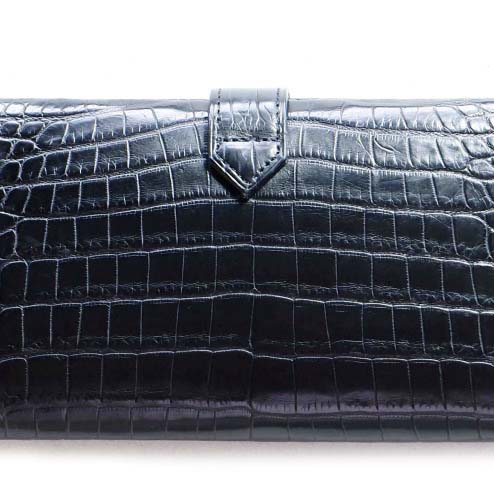  ナイルクロコダイル Hメタル 長財布 lgw015｜革芸人